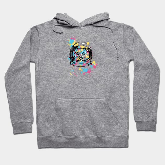 Astro Kitty Hoodie by Mint Tees
